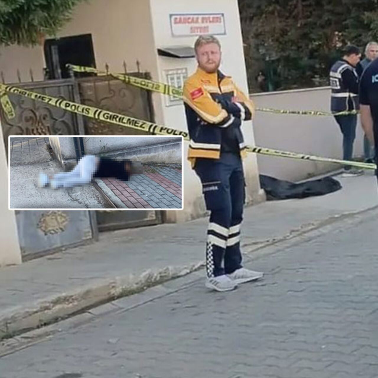 Eşini göğsünden ve başından vurup öldürdü
