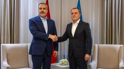 Bakan Fidan, Ceyhun Bayramov ile görüştü