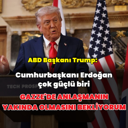 Donald Trump'tan Gazze açıklaması