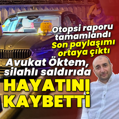 Avukat Serdar Öktem'e silahlı saldırı!