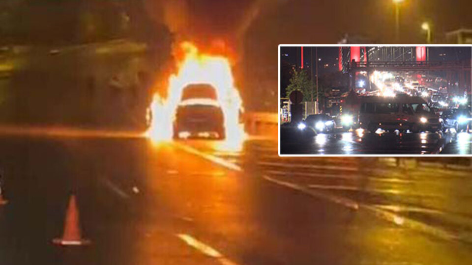 15 Temmuz Şehitler Köprüsü'nde korku dolu anlar!