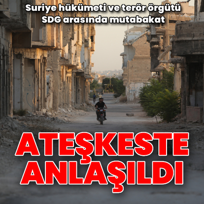 Suriye: SDG ile kapsamlı ateşkeste anlaştık