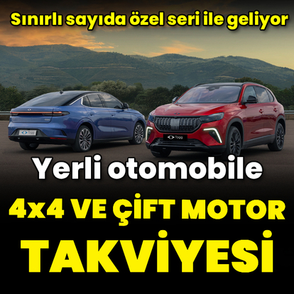Togg'a 4x4 takviyesi