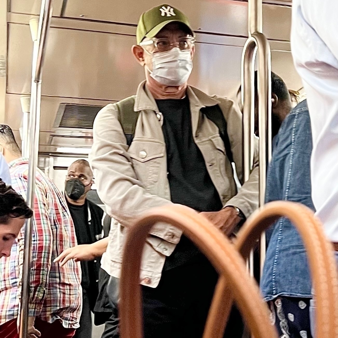 Metroda ünlü var