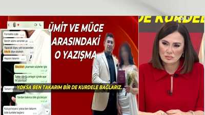 Gelin Müge canlı yayına bağlandı!