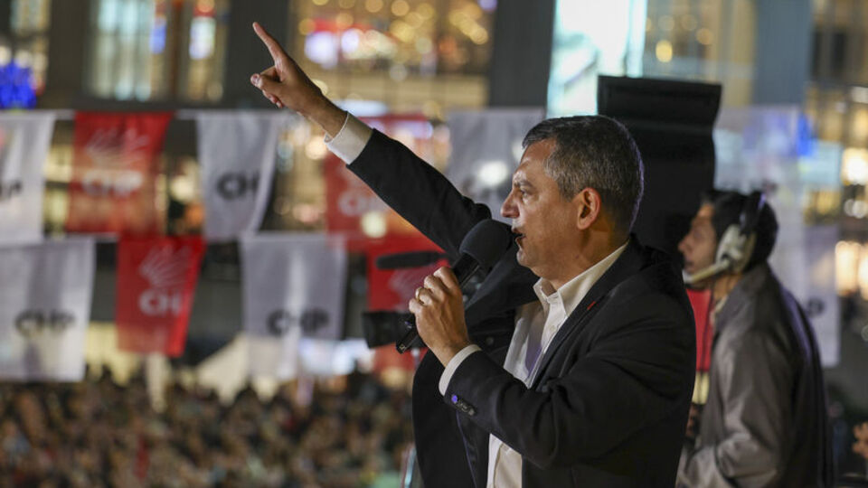 Özgür Özel, Şişli mitinginde konuştu