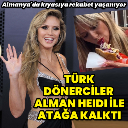 Heidi Klum ile atağa kalktılar