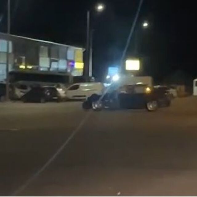 Drift yaparken polise yakalandı