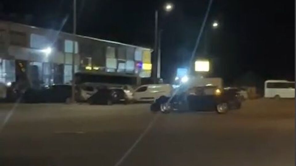 Drift yaparken polise yakalandı