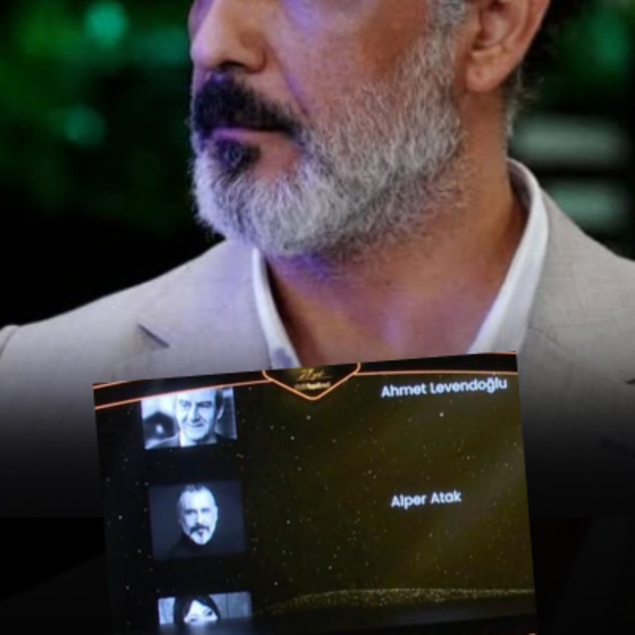 Ödül töreninde 'Ölümcül hata'