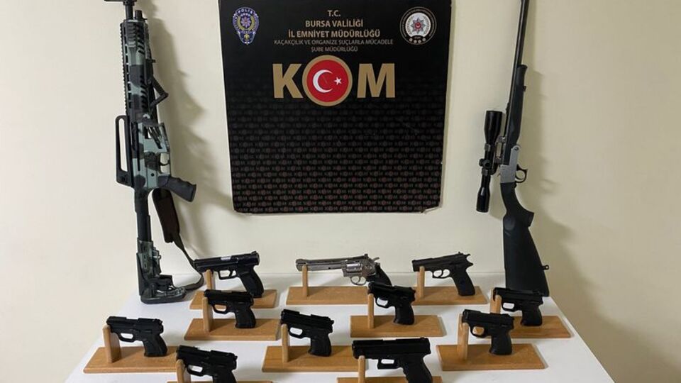 Yasa dışı silah ticareti operasyonu