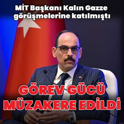 Görev gücüne dair müzakere yürütüldü