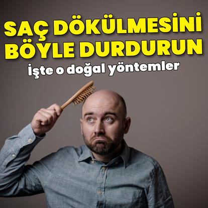 Saç dökülmesine bu yöntemlerle dur deyin!