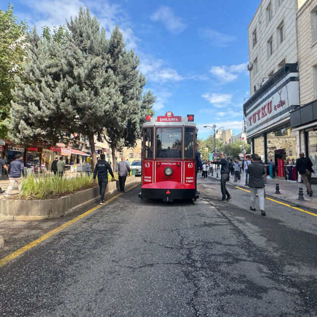 Şanlıurfa'da nostaljik tramvay dönemi