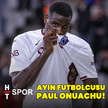 HT Spor Eylül ayının oyuncusu Onuachu!