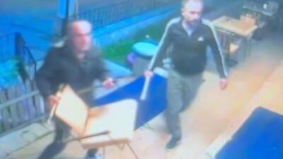 Dönerciye sopalarla saldırdılar!