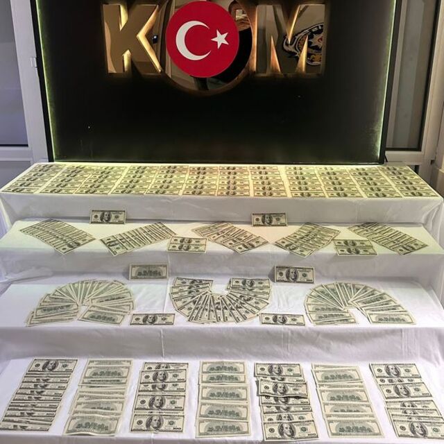 Denizli'de sahte dolarla yakalandı