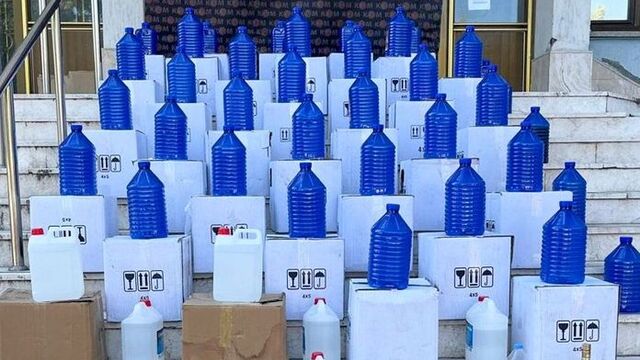 Denizli'de etil alkol ele geçirildi