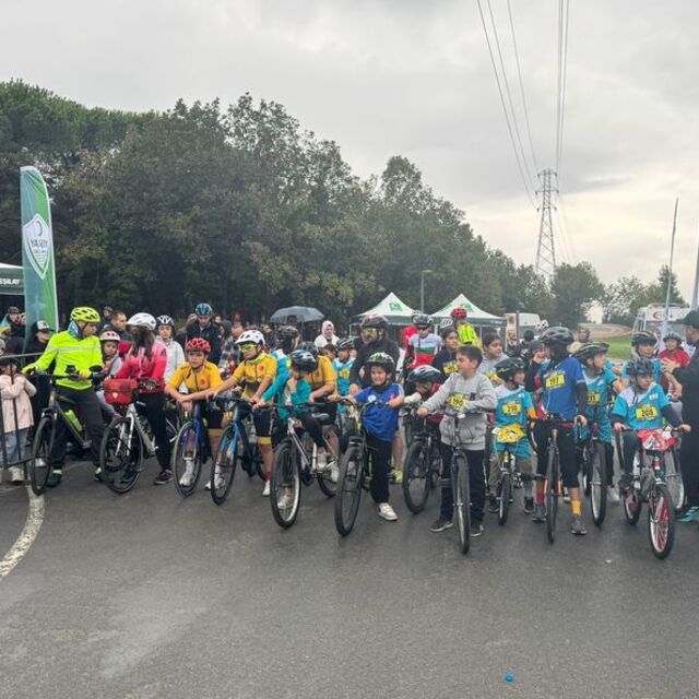 Yeşilay Aile ve Çocuk Parkuru yarışı tamamlandı