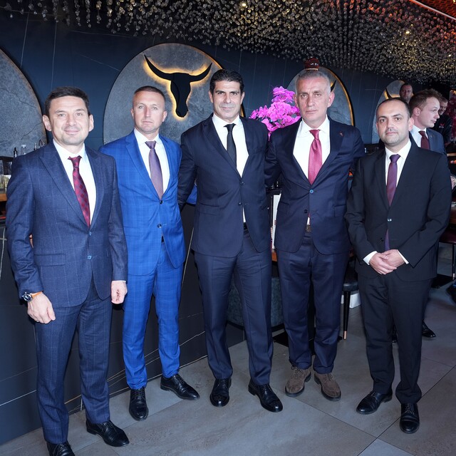 Bulgaristan-Türkiye resmi maç yemeği düzenlendi