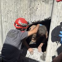 Sır perdesi aralandı! Tünelin duvarında mahsur kalan kişi turist çıktı!