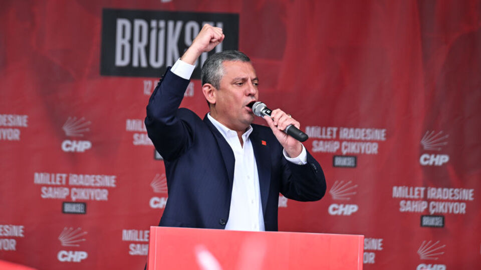 Özgür Özel, Brüksel'de konuştu