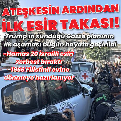 Ateşkesin ardından ilk esir takası