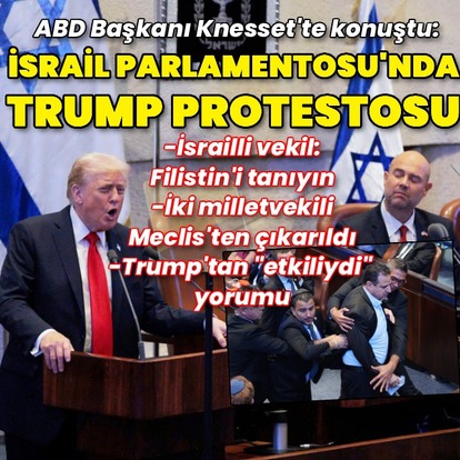 ABD Başkanı Trump İsrail'de