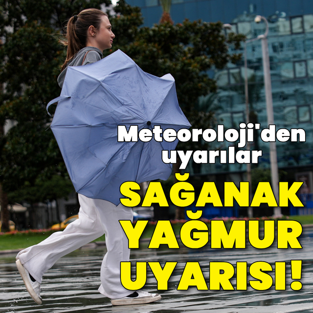 Marmara ve Batı Karadeniz için yağmur uyarısı