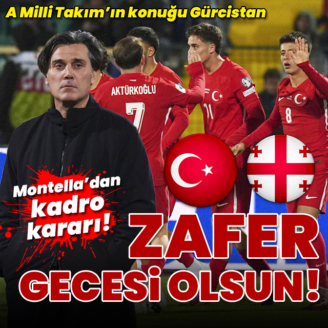 A Milli Takım'ın konuğu Gürcistan!
