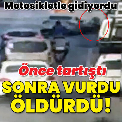 Otomobili üzerine sürüp öldürdü! Vahşetin görüntüsü!