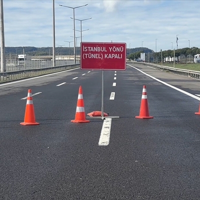 Bolu Tüneli 31 Ekim'e kadar kapalı!