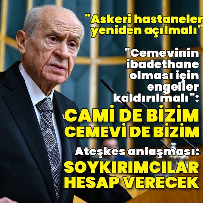 "Cami bizimse cemevi de bizimdir"