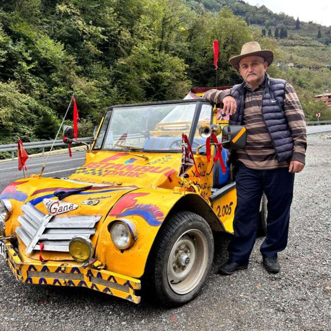 50 bin lira harcadı! İşte Karadeniz usulü cabrio