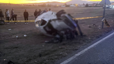 Afyonkarahisar'da kaza: 1 ölü, 3 yaralı