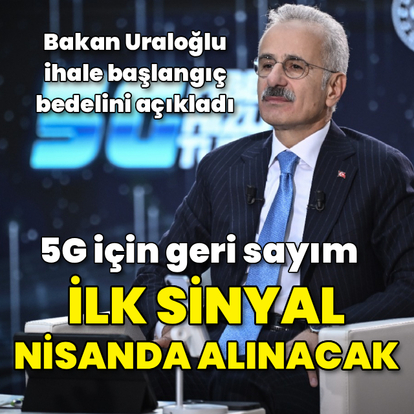 5G'de ilk sinyal nisan ayında alınacak