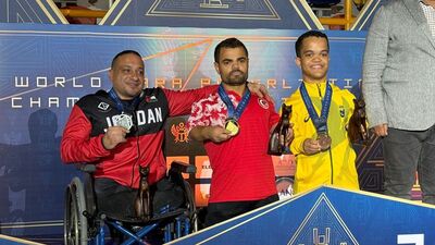 Abdullah Kayapınar para halterde dünya şampiyonu!