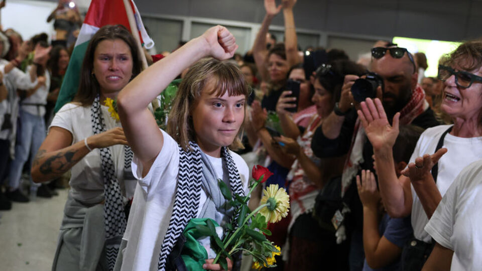 Thunberg İsrail'de yaşadıklarını anlattı