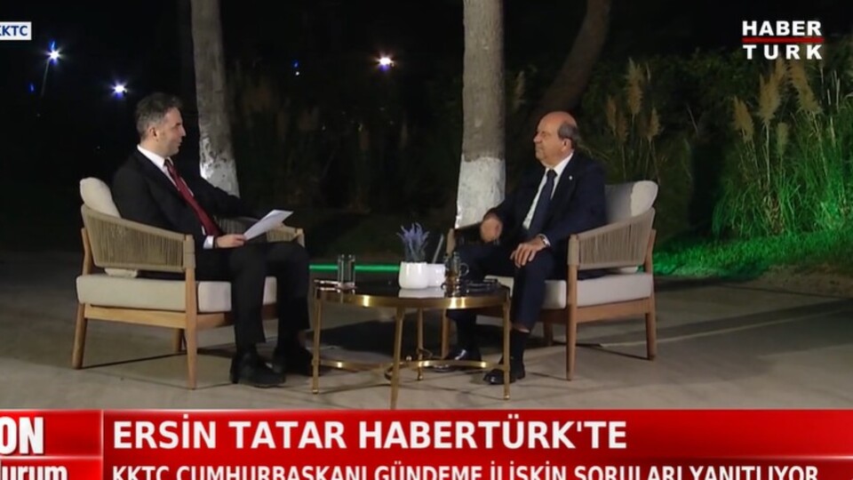 Ersin Tatar'dan Habertürk'e açıklamalar