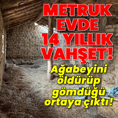 Ağabeyini öldürdüğü 14 yıl sonra ortaya çıktı!