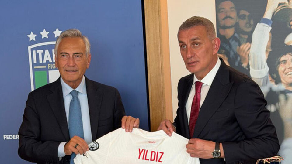 Hacıosmanoğlu'ndan Gabriele Gravina'ya ziyaret!