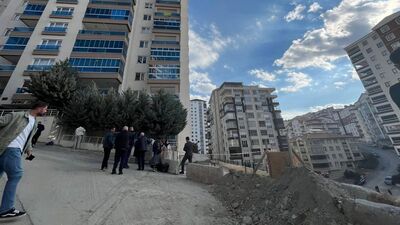 Ankara'da 17 katlı bina tahliye edildi