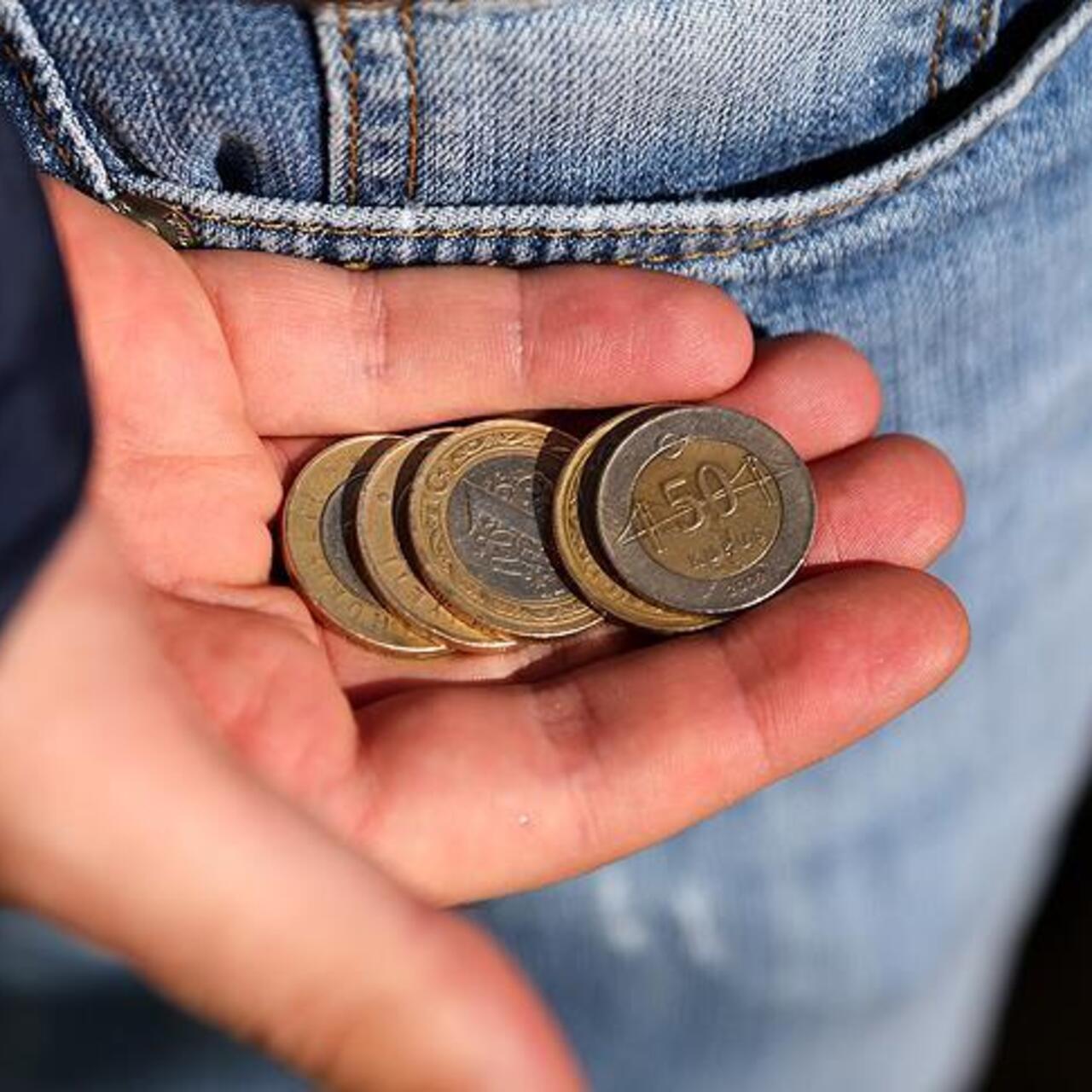 Dokuz ayda 1 milyar liralık madeni para cebe girdi