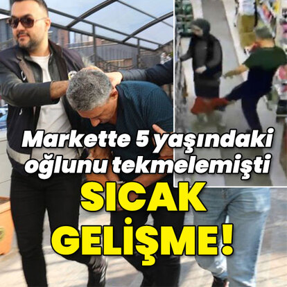 5 yaşındaki çocuğunu tekmelemişti... Hakim kararını açıkladı!