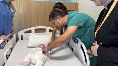 Bilimsel yayınlarda bildirilen 38. vaka! 20 günlük bebeğe iman tahtası yapıldı