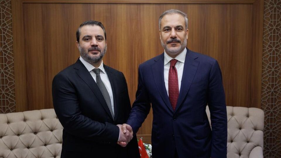 Bakan Fidan Suriyeli mevkidaşı ile görüştü