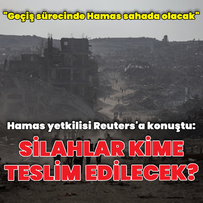 "Silahlar kime teslim edilecek?"