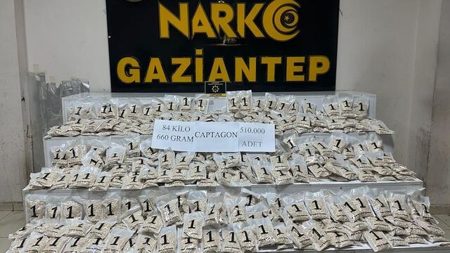 TIR'dan 510 bin uyuşturucu hap çıktı