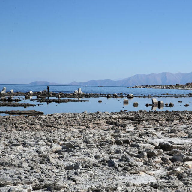 Van Gölü'ndeki su kaybı hızlandı!