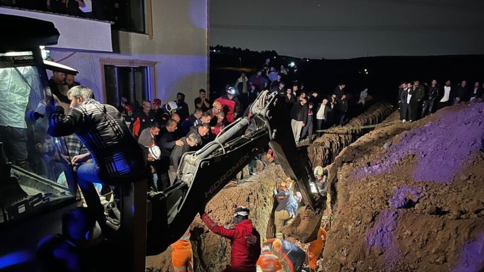 Mudanya'da göçük: 2 kişi hayatını kaybetti